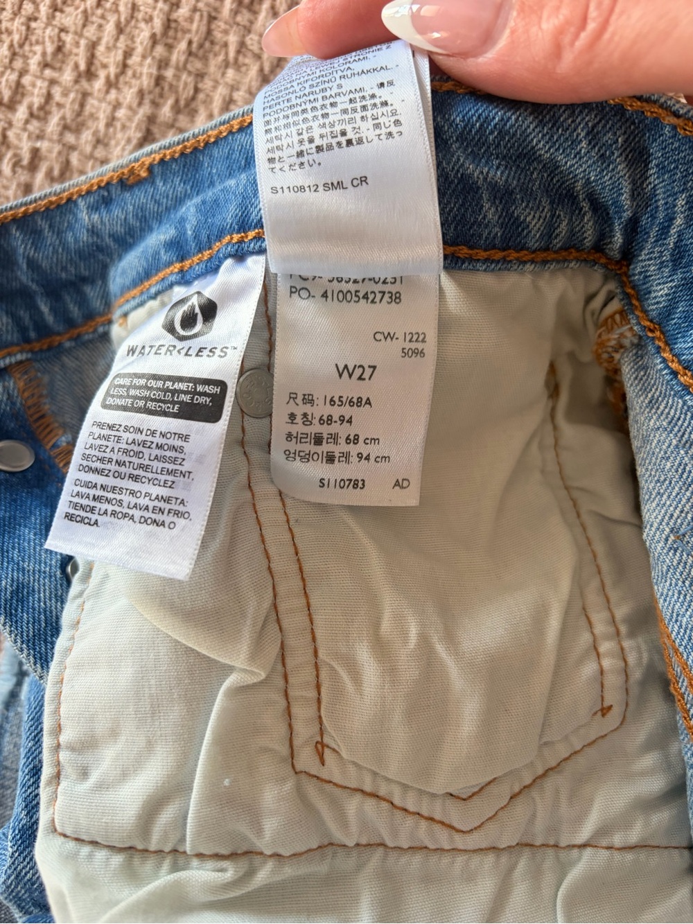 Levi’s 501 Original Medium Blue Denim Shorts - Picture 3 of 6